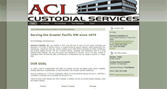 Desktop Screenshot of americancustodial.com